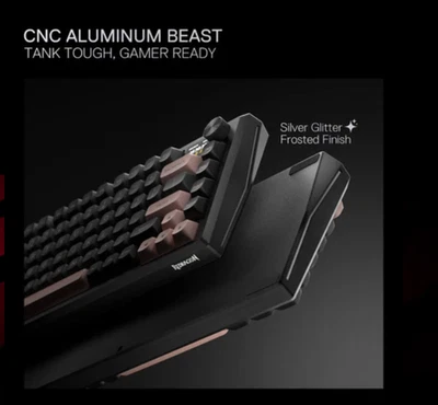 Redragon ECLIPSE K720 PRO 81 keys CNC Aluminum Gaming Keyboard - Image 1 of 4