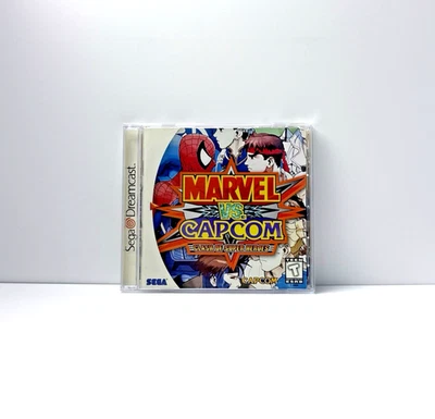 Marvel vs. Capcom: Clash of Super Heroes Sega Dreamcast CIB Refurbished & Tested - Image 1 of 4
