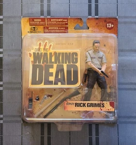 TWD: Series 1 McFarlane Deputy Rick Grimes Brand New Sealed Mint Condition - Picture 1 of 2