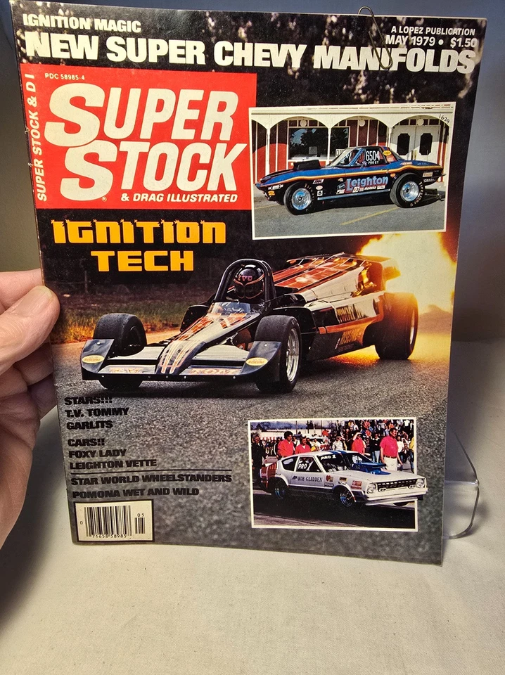 May 79 Super Stock & Drag Illustrated LEIGHTON VETTE BOISE, ID. FIREBIRD RACEWAY - Image 1 of 4