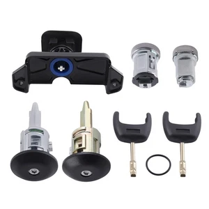 DOOR KEYS LOCK SET 2 KEYS FOR FORD TRANSIT MK7 2006-2011 2.2 TDCi 6C1A-V22050-XB - Picture 1 of 10