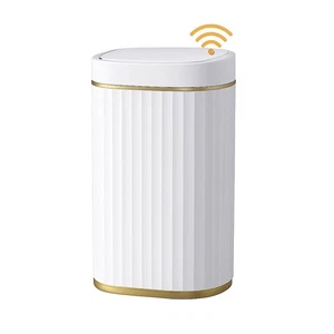 Automatic Sensor Bin 7L/9L/12L Touchless Trash Can with Lid Waterproof Smart - Picture 1 of 14