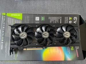 EVGA GeForce RTX 3070 XC3 ULTRA 8GB GDDR6 Graphics Card - Afbeelding 1 van 3