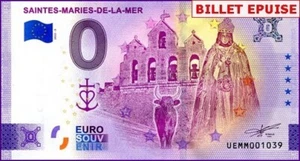 UEMM / SAINTES-MARIES-DE-LA-MER / BILLET 0 € / NULL EURO-SCHEIN / 0 € 2022-3 - Picture 1 of 1