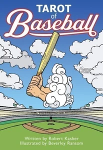 THE TAROT of BASEBALL CARDS w Illustrated BOOK WISDOM GAME FOR CAT ResQ - Picture 1 of 7