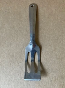 Vintage Ace Servespoon Short Handle Slotted Spatula, Stainless Steel USA, 8 7/8" - Picture 1 of 4