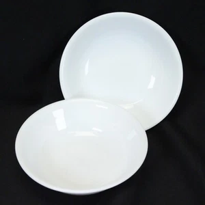 Corelle Winter Frost White Fruit Sauce Bowls 5-3/8" Lot of 2 - Picture 1 of 7