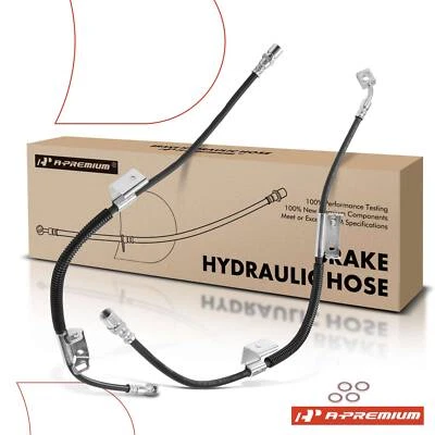 2x Manguera hidráulica de freno delantero para GMC Savana 1500 03-09 Chevrolet Express 2500 Foto 1 de 4
