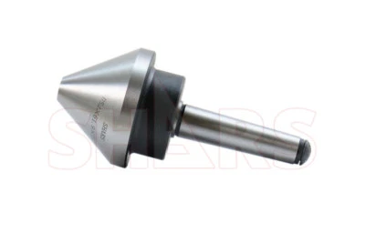 MT 2 Morse Taper CNC .0004" Bull Nose Live Center 440LB 3000 RPM P[ Foto 1 de 4