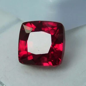 Natural Red Ruby 9.60 Ct Square Cushion Cut CERTIFIED Loose Gemstone Ring Size - Picture 1 of 13