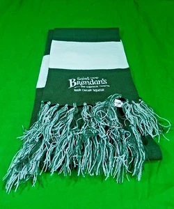 Bufanda de licor crema irlandesa Saint Brendan's verde blanco de Sport-Tek - Imagen 1 de 2