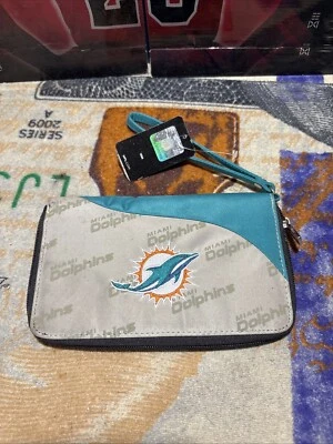 NFL Miami Dolphins Zip Pouch Purse - Image 1 of 3