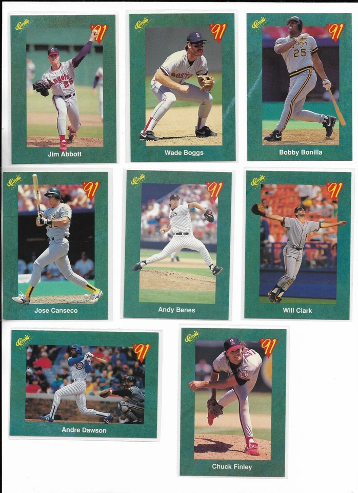 1991 Classic III PICK-A-CARD Boggs Dawson Glavine Murray Puckett Ripken Ryan +++ - Image 1 of 1