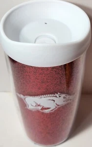 University Of Arkansas Razorbacks Collectible 14oz Travel Mug (Heavy Duty) - Picture 1 of 4
