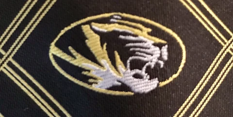 Mizzou Missouri Tigers Men's Silk Neck Tie NCAA College Sports Team Cover