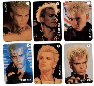 Billy Idol - 1992 Calendar Card set - 12 Portuguese cards - Picture 1 of 3
