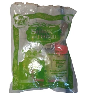 Shrek der Dritte 2007 McDonalds Happy Meal Spielzeug #1 Match Up Figur versiegelt Rarität - Bild 1 von 2