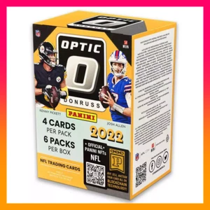 2022 Panini Donruss Optic Football Factory Sealed Blaster Box | Purdy Prizm RC? - Picture 1 of 9