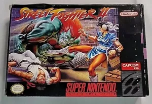 Street Fighter II (Super Nintendo SNES) Auténtico CIB - Imagen 1 de 8