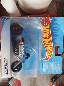 2017 Hot Wheels Blue Ferenzo Motorcycle Sleek Street Bike Toy NEW  - Picture 1 of 1