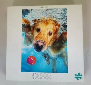 ¡Busca! Rompecabezas submarino para perro de 500 piezas Buffalo Games laboratorio retriever cachorro - Imagen 1 de 6