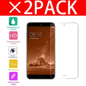 Pack de 2 protectores de pantalla de vidrio templado Gorilla para funda Meizu 15 Plus - Imagen 1 de 8