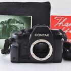 [Exc+5] Contax RX Ręczne ustawianie ostrości SLR 35mm Kamera filmowa Czarny korpus z JAPONII