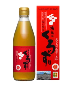 Sakamoto Kurosu Kurozu Black Japanese Rice Vinegar 坂元醸造 坂元のくろず 黒酢 360ml - Picture 1 of 2