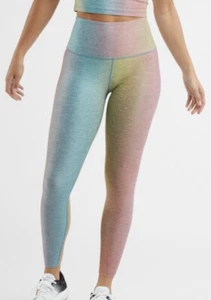 NWT Beyond Yoga Womens Nebula Rainbow High Waisted Leggings Size 2X - Picture 1 of 12