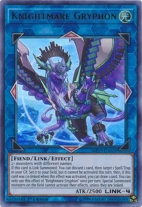 Knightmare Gryphon MP19 EN029 Ultra Rare 1st Edition YuGiOh Card - Picture 1 of 2