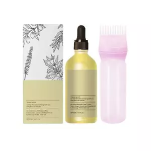 Olio naturale per la crescita dei capelli, olio vegano per la crescita dei capelli biologico-naturale 60 ml 2 once I3Y7 - Foto 1 di 16