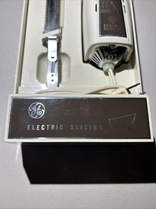 General Electric Slicing Knife Vintage Easy Slice Roasts Hams Turkey Wall Mount - Picture 1 of 7