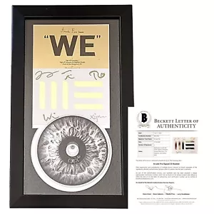 Arcade Fire Band Signed CD WE Booklet Insert Framed Beckett Win Butler Autograph - Picture 1 of 10
