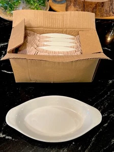 6 Pack Yanco CO-12-W Welsh Rarebit Crock, Oval, 12 oz - Picture 1 of 4