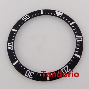38mm black high quality ceramic bezel insert watch fit for 40mm Automatic watch - Picture 1 of 8