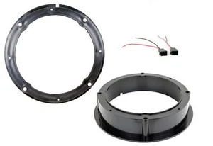 Puerta Delantera Adaptador Altavoz Anillos Separadores 165MM 16.5cm For VW Lupo - Imagen 1 de 1