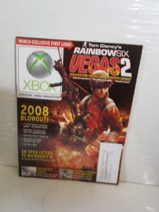 XBOX OFFICIAL XBOX MAGAZINE TOM CLANCY'S RAINBOW SIX VEGAS 2 JANUARY 2008- - Foto 1 di 1