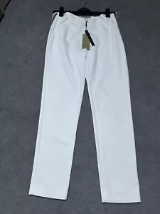 NEW Coast Occasion Nicolette Ivory Trousers Size 10 - Picture 1 of 9