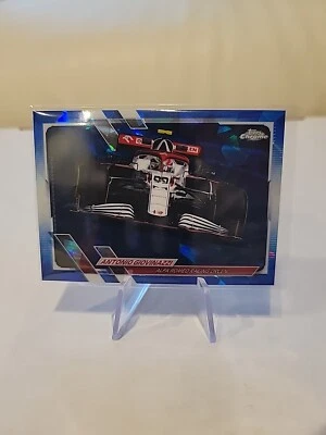 2021 Topps Chrome Sapphire Formula 1 #111 Antonio Giovinazzi F1 Cars - Image 1 of 2