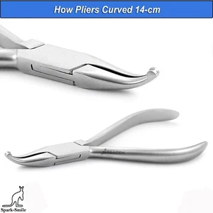 Orthodontic How Crown Pliers Curved Archwire Holding Adjusting Dental Instrument - Picture 1 of 5