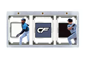 CF Triple Booklet Magnetic Card Holder 130 PT Topps Triple Threads - Picture 1 of 3