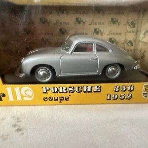 Brumm R.119 1/43 Scale Porsche 356 Coupe - Silver - 1952 - Boxed - Picture 1 of 3