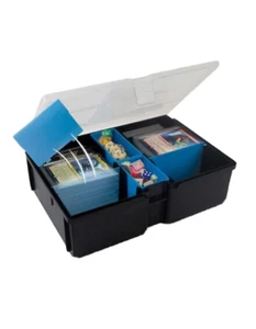 New BCW Prime X4 XL Gaming Cards Storage Box With Latching Lid, Holds 480 Cards - Picture 1 of 3