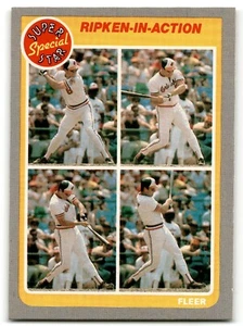 Fleer #626 1985 Cal Ripken Jr. SSS, IA Baltimore Orioles - Imagen 1 de 2