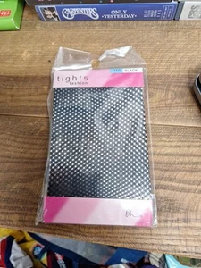 BHS Medium/Large Black Fishnet Fashion Tights - Picture 1 of 1