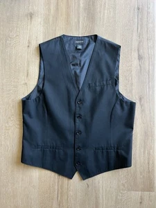 Black Liz Claiborne Dress Vest - Size L, Great Condition - Picture 1 of 3