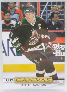KEITH TKACHUK 2019-20 Upper Deck UD Canvas Retired Phoenix Coyotes #C247 - Picture 1 of 2