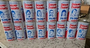 Lot Of 15 Vintage Pepsi Denver Nuggets 1975-76 Champions 12oz Aluminum Cans - Picture 1 of 8