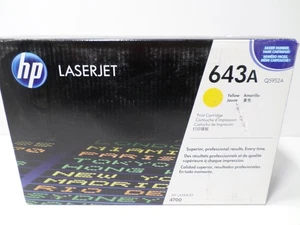 Cartucho de tóner amarillo original HP LaserJet 643A Q5952A - Imagen 1 de 5