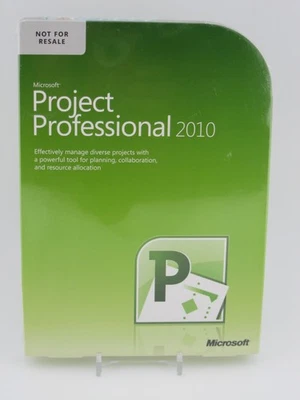 Microsoft Project Professional 2010 NEW SEALED - Image 1 of 3